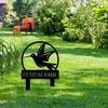 Personalized Metal Garden Stakes Custom Lawn Sign Outdoor Decor Thoughtful Gift Yard Art