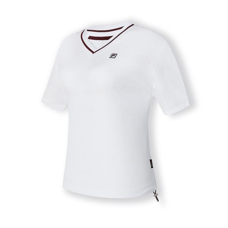 New FILA T Shirt Women's Bright White A11W423109FWT