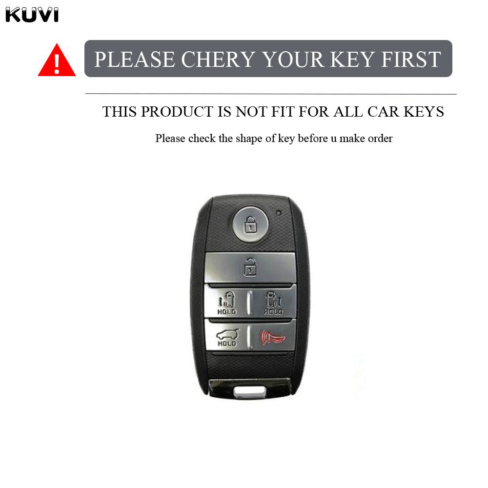 6 Buttons Tpu Car Remote Key Case Cover Fob For Kia New Sedona Grand Carnival Snugly Sorento L580 Kia Doule Carnival Accessories