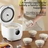 EU 3L rice soup separation rice cooker, healthy and low-sugar, equipped with inner pot + steaming basket, suitable for home use