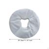 100Pcs Disposable Face Cradle Covers Rest Cover Household Headrest for Massage Therapists