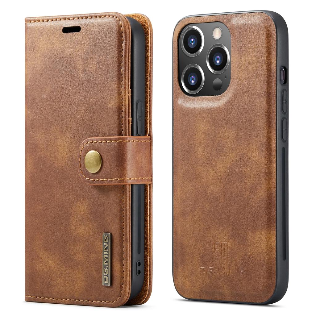 Detachable Magnetic Leather Phone Case for IPhone 16 17 Pro Max 15 12 13 11 14 Plus Air SE 2025 Wallet Card Holder Cover Coque