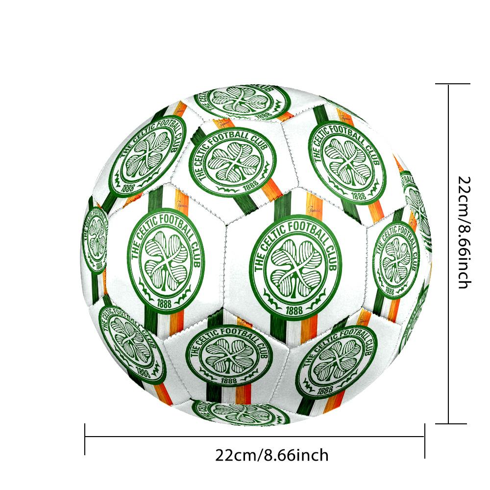 Celtic FC  clubIndoor Soccer Ball Colorful All Ages Machine Stitched PVC Competition Ready Durable High-Bounce