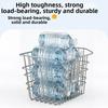Metal Bicycle Rear Basket Easy To Install Backpack Storage  Children's Folding Bike Accessories