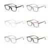 Transparent Gray Frame Blue Light Blocking Computer Eyeglasses Women Men  Square Prescription Spectacles 0 -0.5 -0.75 To -6