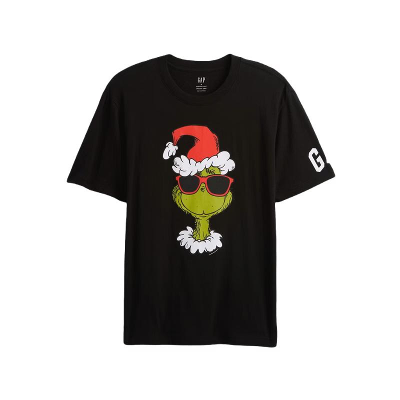 Gap Unisex Classic Cotton Cartoon Logo T-Shirt XXL 3630₽