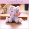 Plush Cat Keychain With Pp Cotton Filling For Bag Decor And Gift Ideas