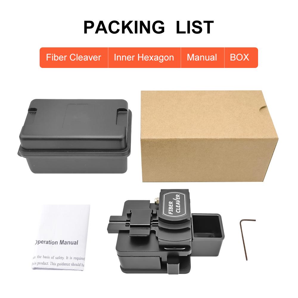 TM-67 Automatic Fiber Optic Cleaver & Stripper with Hot Melt Cable Cutter and Fusion Splicer.