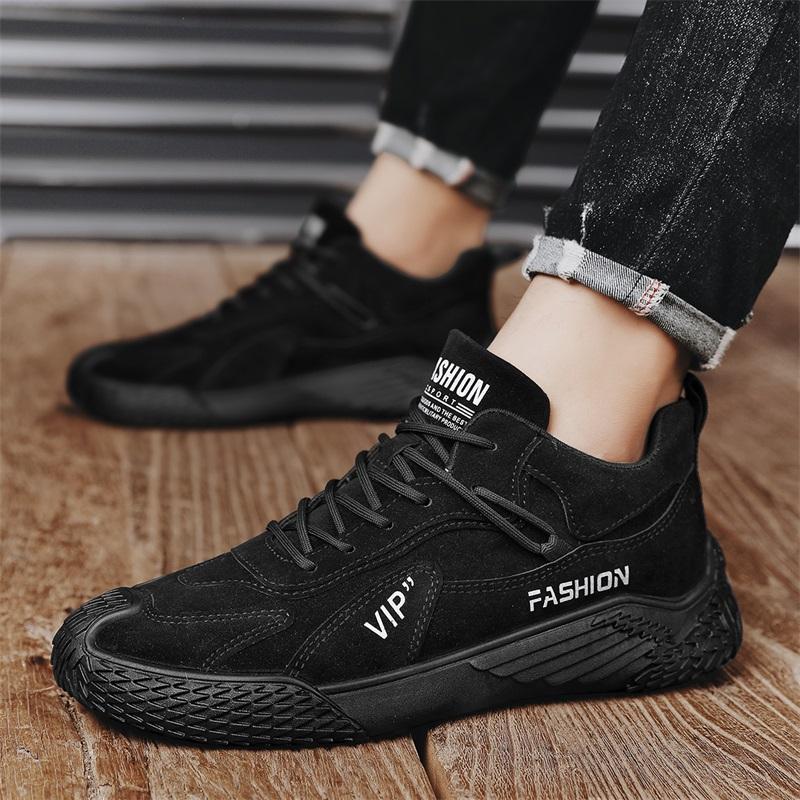 Mode Casual Sneakers Loafers Plattform Sportskor Casual Skor Ankelstövlar Herr Sneakers Sport- och Fritidsstövlar Vinter Herr Rund Tå