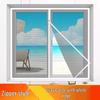 Nano Anti-Mosquito Insect Screen: Invisible Velcro Self-Install Mesh for Home Windows