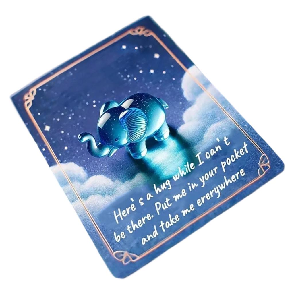 Tiny Resin Animal Miniature Elephant Figurine For Kids Birthday Party Favors Baby Showers Graduation Wedding Supplies