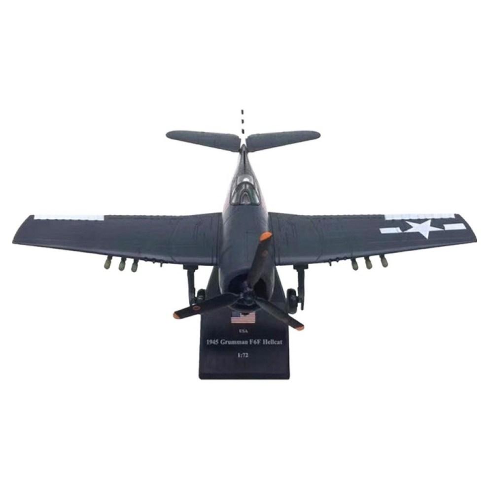 Diecast 1:72 Scale F6F Hellcat Fighter Jet Model