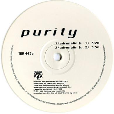 

12inch Record PURITY - Adrenalin TBV443 Tommy Boy 1997 UK Dance & Electronica Used