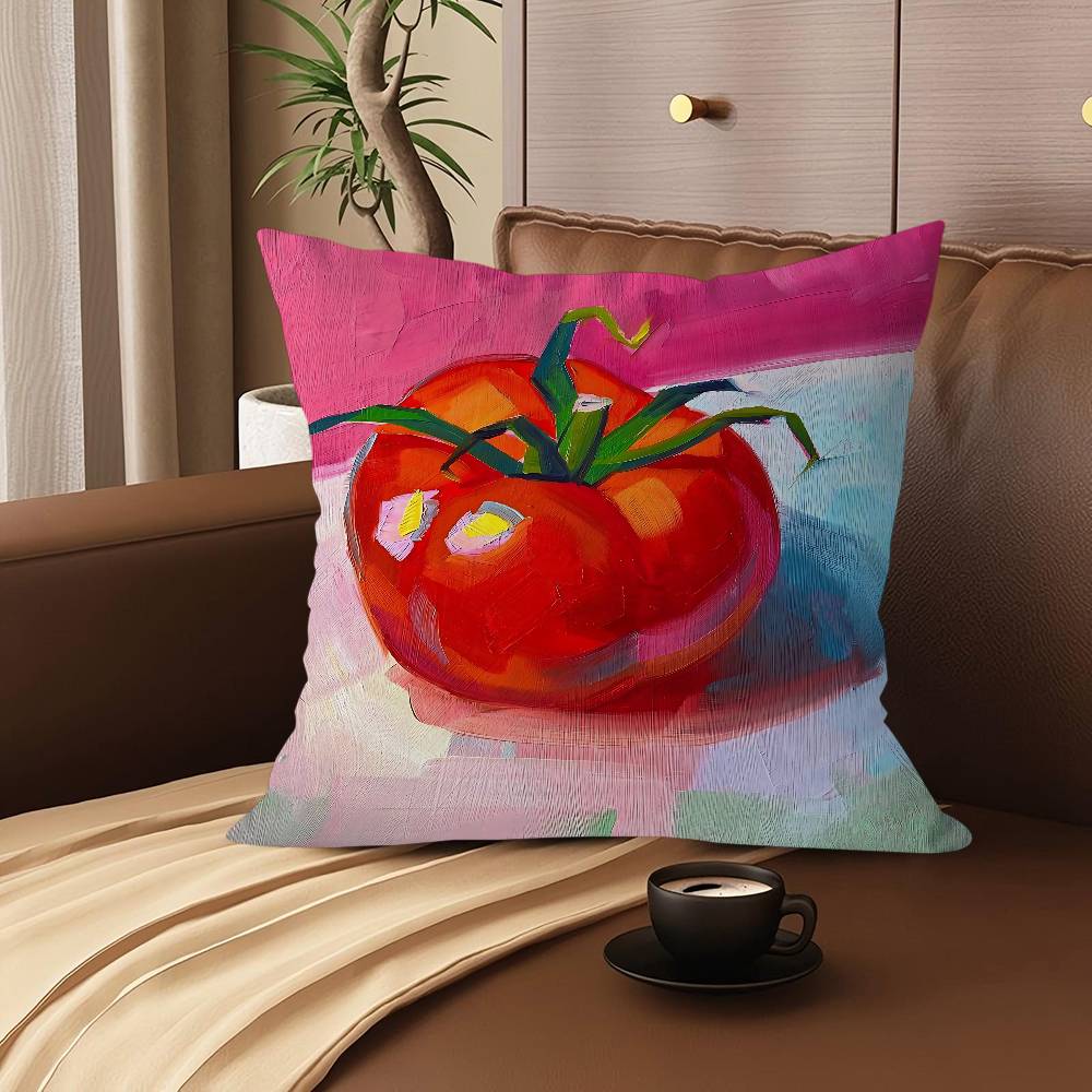 Fruit Pattern Cartoon Pillowcase Toon Gift Cushion Cover Bedroom Home Sofa Chair Seat Decor Pillow Case