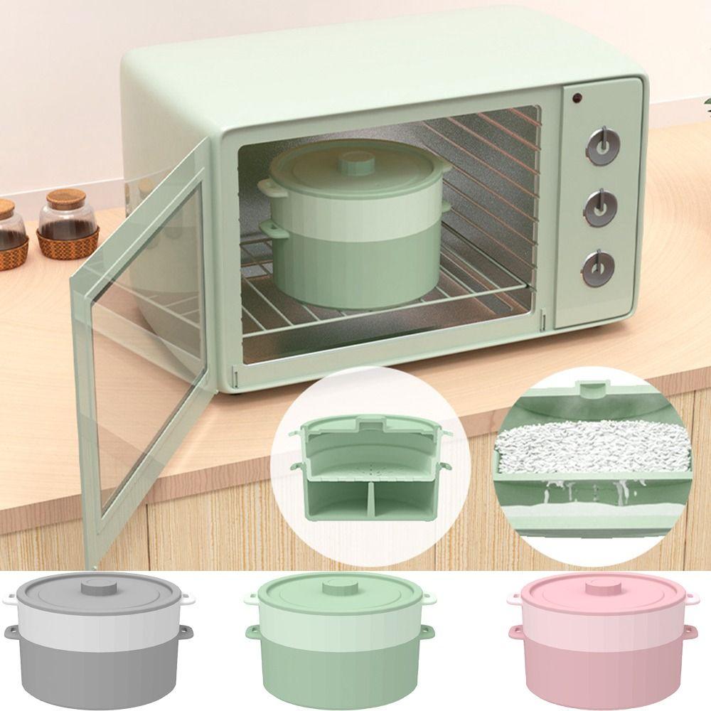 Microwave Safe Microwave Silicone Steamer Microwave Steamer Bowl Vegetables Cooking
