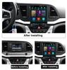 Hyundai Elantra 2015-2019 Vertical Screen Android Navigation System with Reversing Camera.