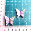 Mini Resin Flower & Butterfly Hair Clips DIY Kit with Stickers and Glue