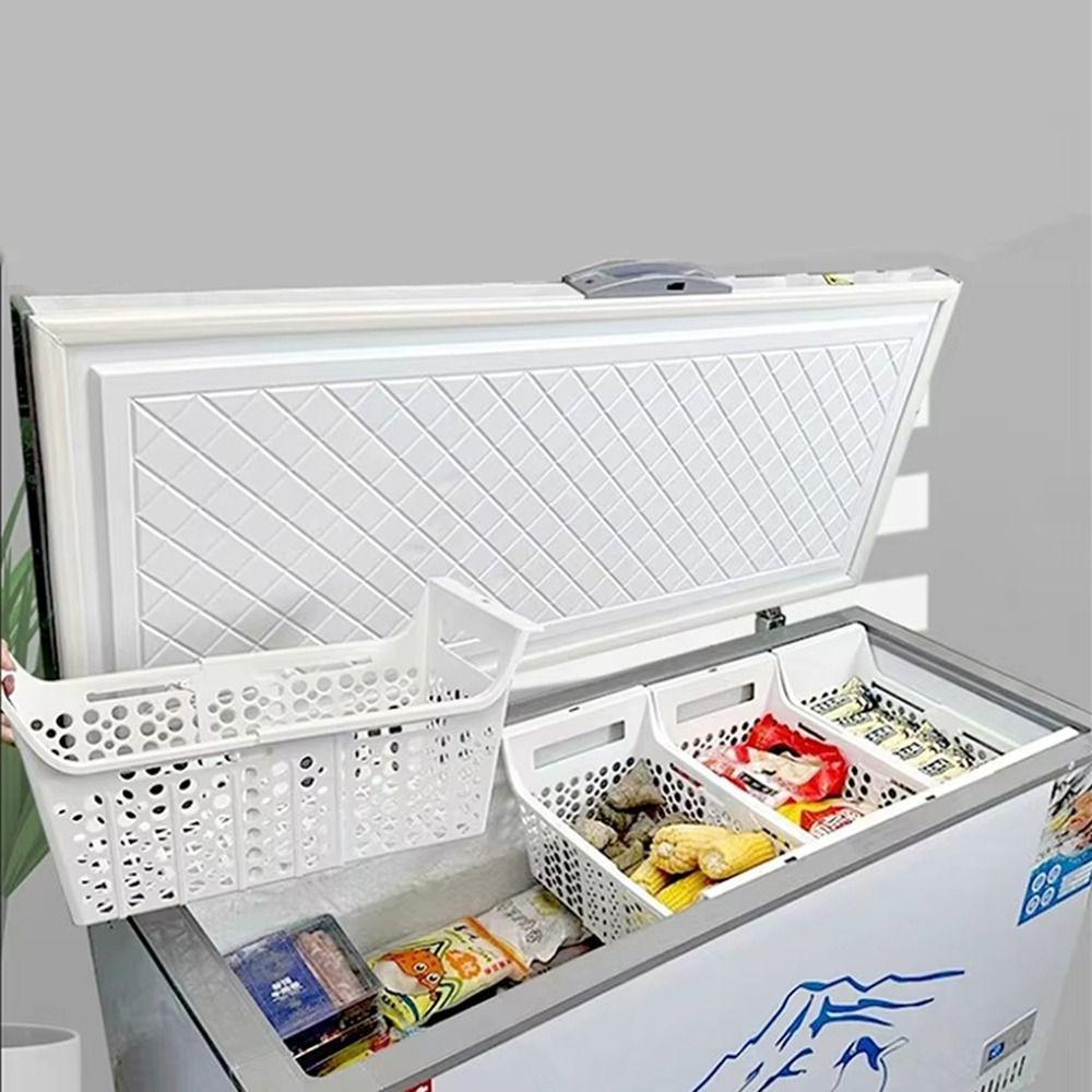 Retractable Freezer Basket Odorless Refrigerator Basket New Freezer Storage Rack