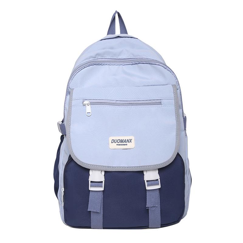 Schoolbag Japanese ins cute girl campus bag, female college student junior high school student backpack casual backpack