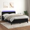 VidaXL Bed Slatted Base with Mattress and LEDs, Upholstered Bed, Double Bed, Adult Bed for Interior Bedroom, 3134587