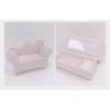 Sofa Shaped Jewelry Box Beautiful Jewelry Case Jewelry Storage Organizers Plush Texture for Fashionable Jewelry Storage