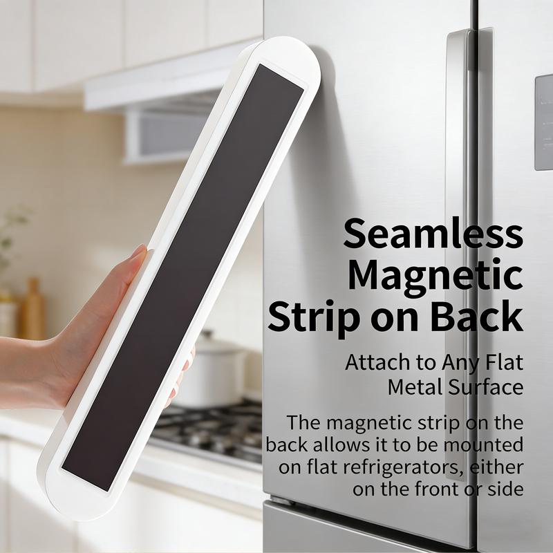 Household Disposable Cling Film Cutter Point-Breaking Food-Safe Cutting Box Suction Cup Refrigerator Organizer For Home Use