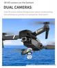 E88 Dual Camera Drone: Remote-Controlled Four-Axis Aerial Photography Toy Airplane