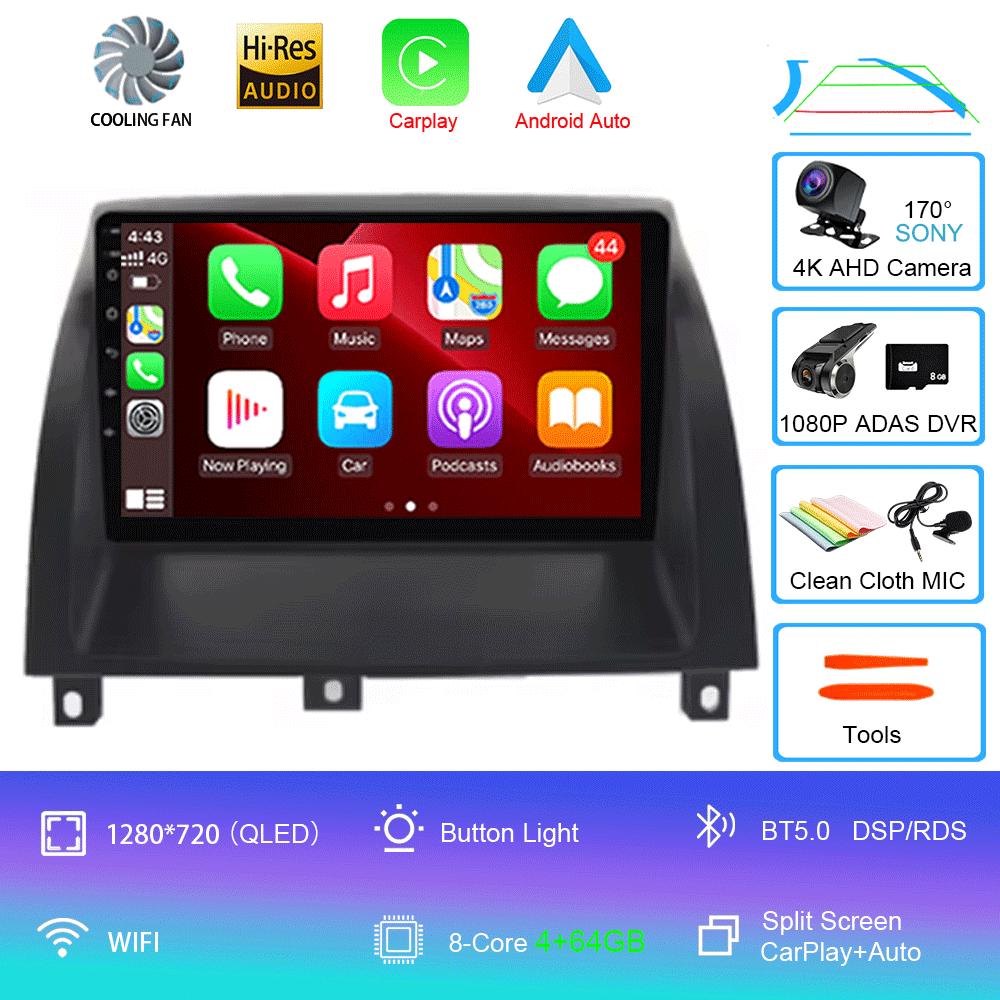For MG 3 III Cross 2013 2014 2015 2016 - 2021 Android 14 Auto Multimedia Player Auto Radio GPS Carplay Bluetooth 4G WiFi DSP