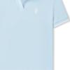Skechers Slim Fit Cool Feel Classic Sports Breathable Comfortable Short Sleeve Polo Shirt Women Tops Folk-Blue L225W233-04H4
