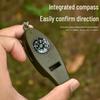 OIMG Outdoor Survival Tool with Compass and Magnifier