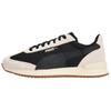 Nuevas Zapatillas Casuales Unisex R78 Retro de Nailon Resistentes a la Abrasión de Caña Baja Negro Blanco 399250-09