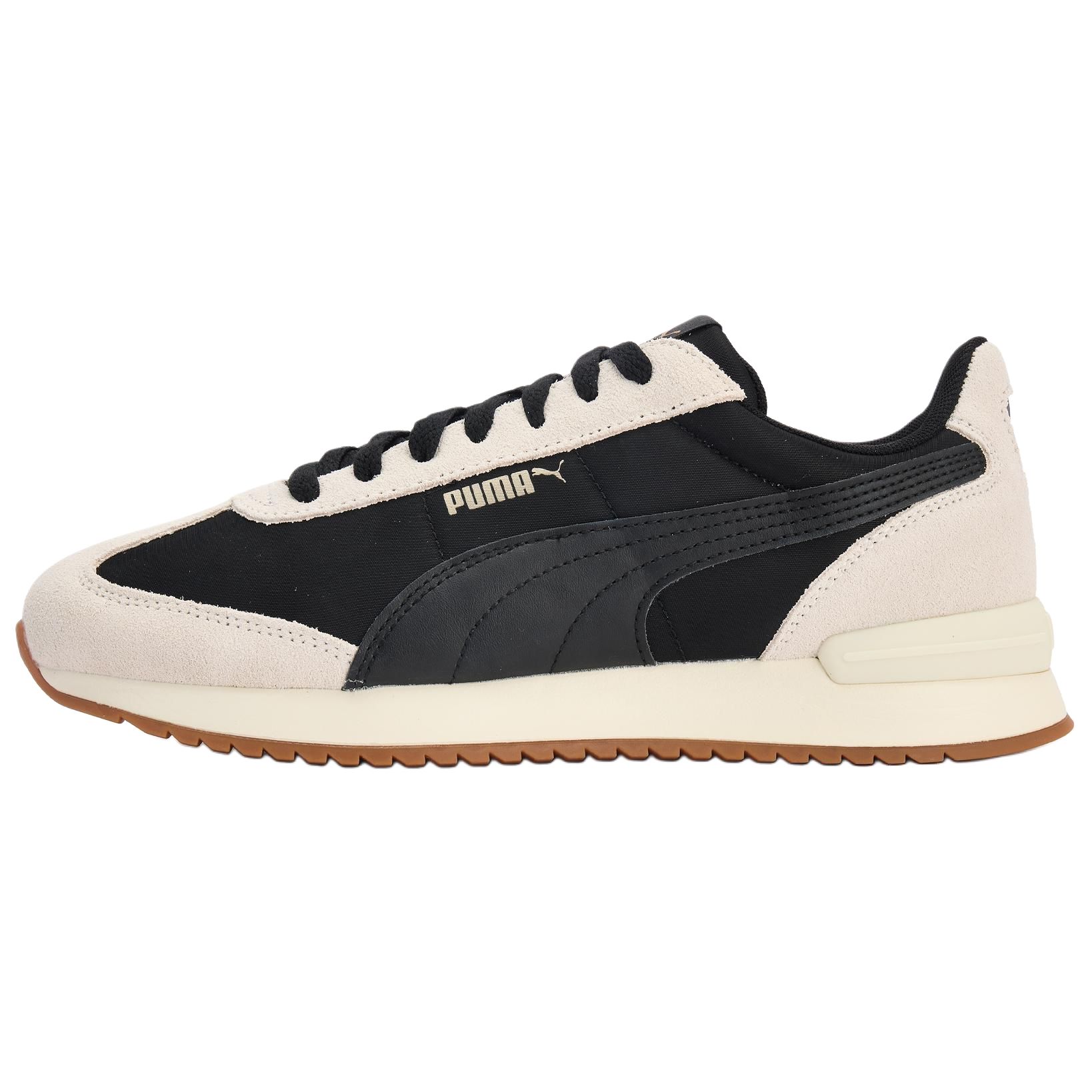 

Puma R78 Нейлоновые Ретро Черный Теплый Белый Унисекс Кроссовки Puma-Black Gold 399250-09 39