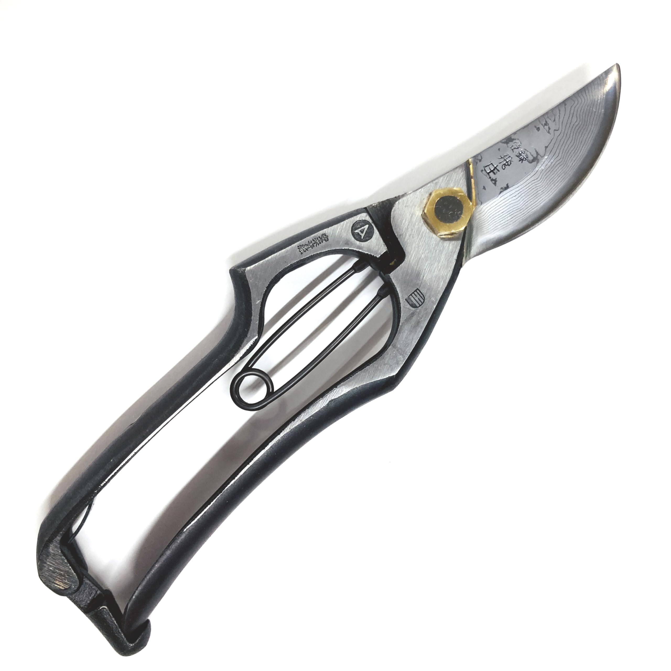 

Tobisho Tobitsuka Seisakusho Секатор из дамасской стали с лезвиями из синей бумаги, 200 мм, 16-слойная сталь, сделано в Японии