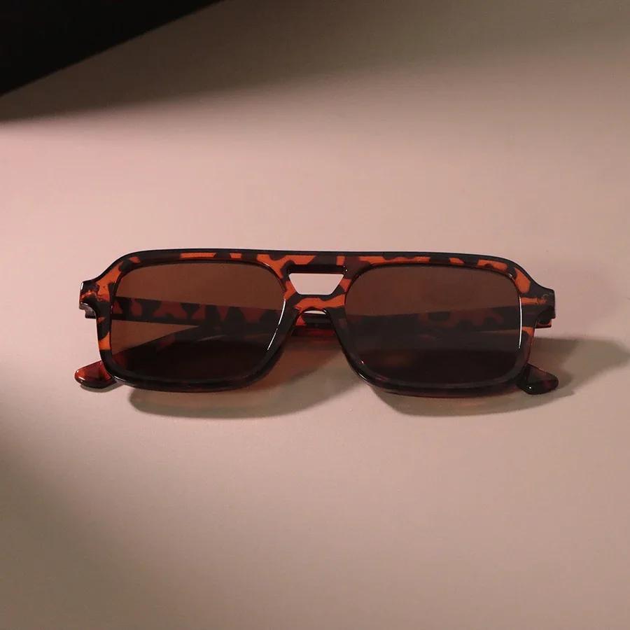 Vintage Rectangle Sun Glasses For Ladies For Gents Designer Casual Sun Glasses Female Male Outdoors Classic Mirror Shades Oculos De Sol