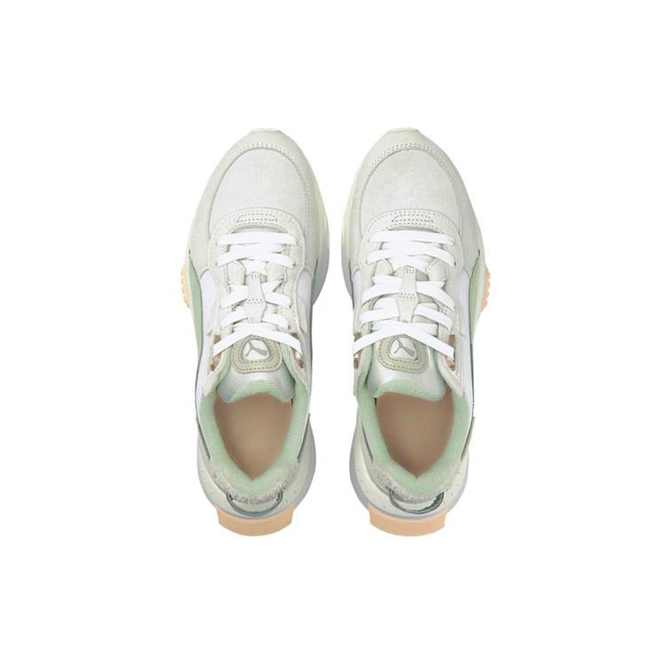 (WMNS) PUMA Wild Rider PRM White Grey Green Women's 381899-01