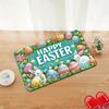 Easter Bunny Eggs Flower Entrance Doormat Home Decor Spring Anti-slip Corridor Balcony Rugs Bedroom Floormat Easter Decorations