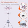 1000W  2 In1 Portable Electric Clothes Dryer Household Foldable UV  Sterilization Equipment Electric Quick Drying Wardrobe 66x66x165cm1