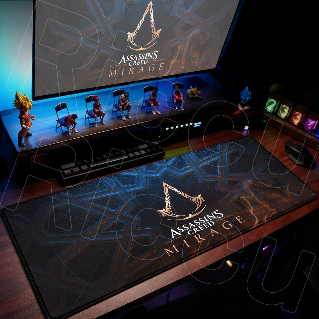 40x90cm Large Gamer Mouse Pad A-Assassin S -Creed Laptop Non-slip Deskmat XXL Durable Keyboard Cabinet Gaming Office Accessories