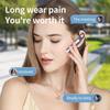 Bluetooth Single Ear Wireless Headset with Noise Cancelling Mic,Hands-Free Earphones with LED Display 500mAh Charging Case,for Driving,Business,Office