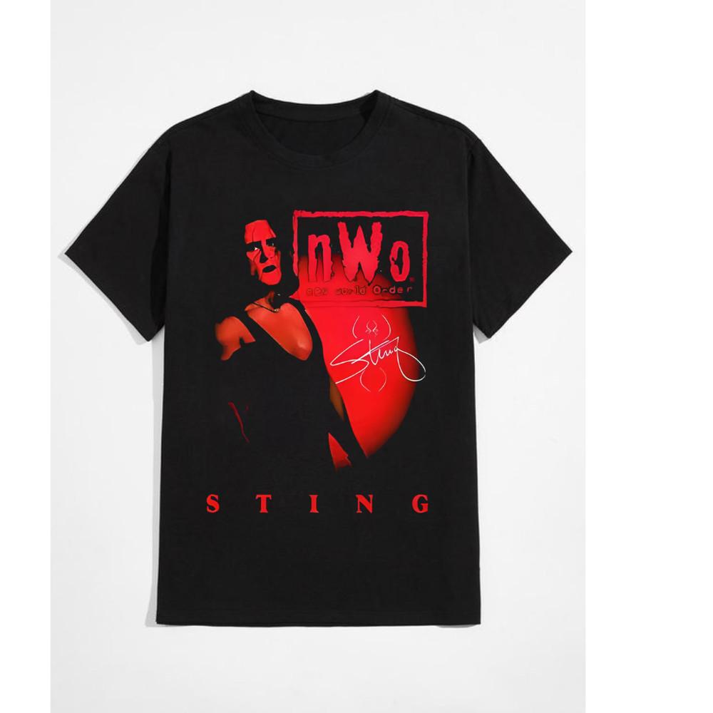 The Stinger Sting NW0 Sc0rpi0n WCW Vintage Wrestling T-Shirt – Men amp Women Unisex T-Shirt M