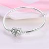Armband Silber 925 Original 17-20CM Stern Mond Sonne Schmetterling Zirkon Feine Armbänder Passend für DIY Charms Geburtstags Schmuck Souvenir Geschenk