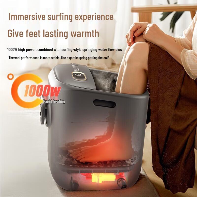 CLORIS Upgraded Smart Automatic Foot & Leg Spa Massager CN plug (adapter included)