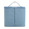 Portable Waterproof Zipper Thermal Lunchbox Food Container Storage Bag for Picnic Office OutdoorBlue