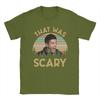 Dean Winchester Supernatural That Was Scary Men T Shirts Humor Tee Shirt Short Sleeve Crew Neck T-Shirt Pure Cotton Summer Tops