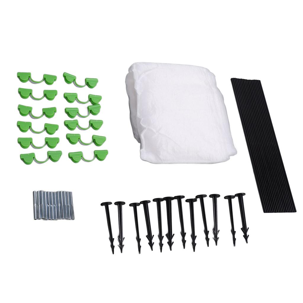 Greenhouse Hoops Grow Tunnel Long Garden Hoops Rust Free Fiberglass Garden Hoops Frame DIY Plant