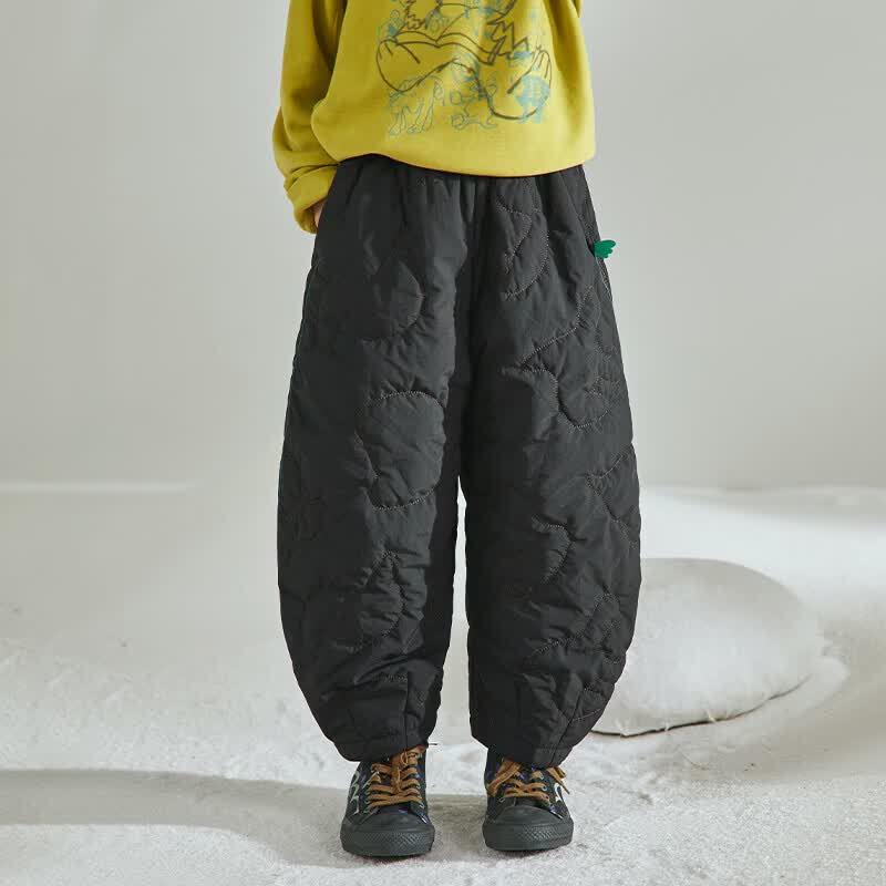 Унисекс зимние утепленные брюки в этническом стиле 110cm
