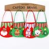 Christmas Gift Bag Set With Candy And Apple Designs For Holiday Parties