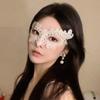 Black Sexy Lingerie Lace Mask Half-face Cosplay Party Fun Cute Face Eye Mask