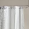 Striped Tribal Pattern Shower Curtain Machine Washable All Season Waterproof Privacy Protection Boho Design Eleganthooksincluded