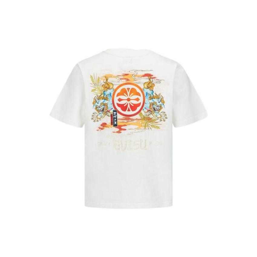 Evisu T-Shirts Men's Crew Neck Moderate 2ESHTM2TS505XXCT